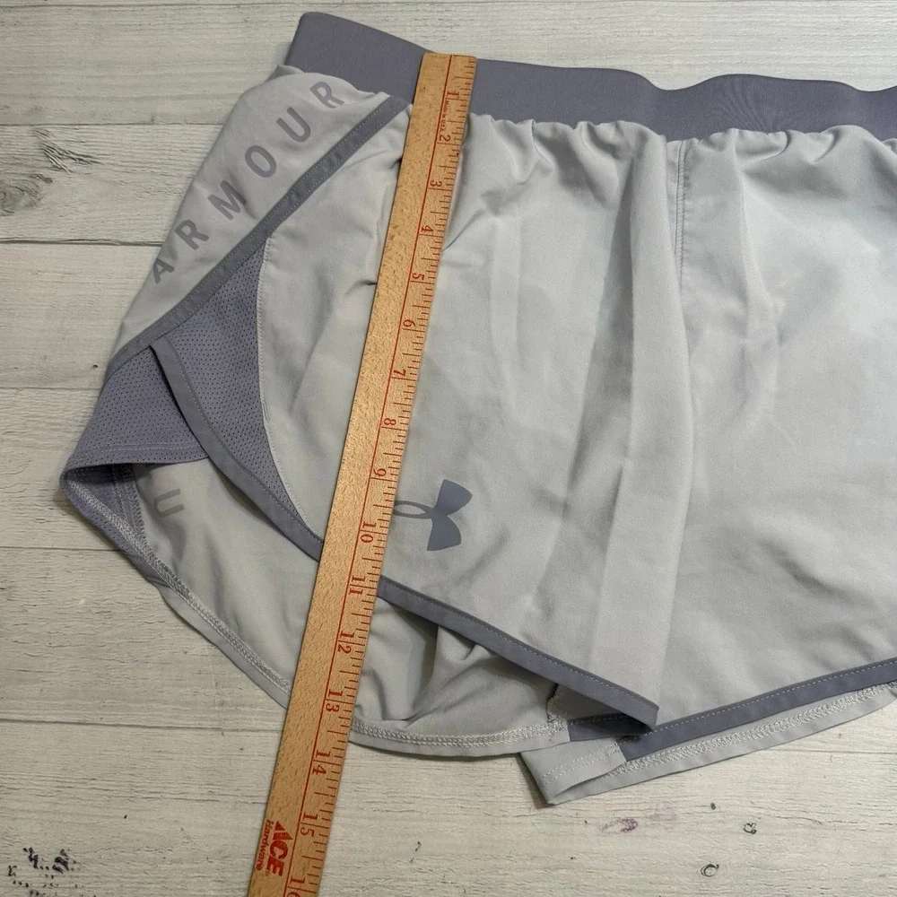 Under‎ armour women's light purple athletic shorts size medium